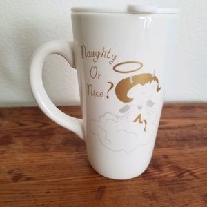 Style Eyes Inspirational Naughty/Nice Travel Mug